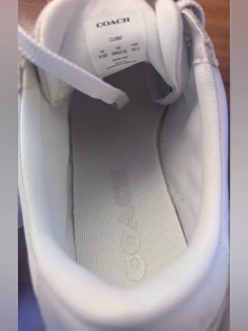 Authentic Coach Runner Sneaker
Size 9.5 - Picture 9 of 11